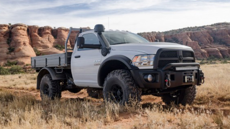 Illustration for article titled The AEV Ram Work Truck Is So Manly You'll Get Pregnant Looking At It